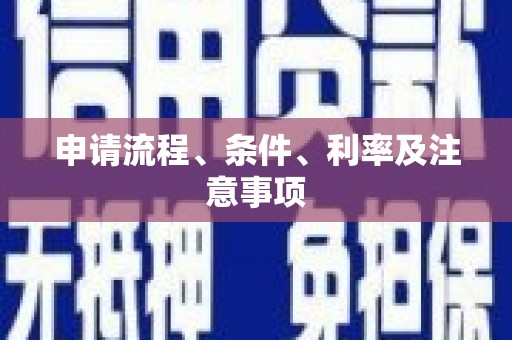 永城申请流程、条件、利率及注意事项