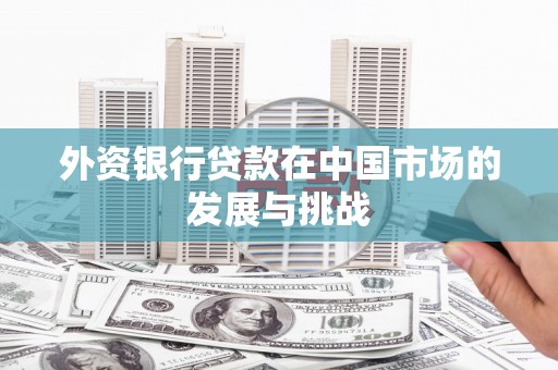 永城外资银行贷款在中国市场的发展与挑战