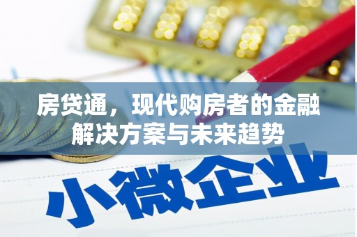 永城房贷通，现代购房者的金融解决方案与未来趋势