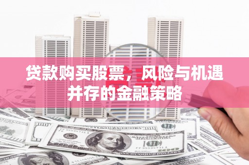 永城贷款购买股票，风险与机遇并存的金融策略