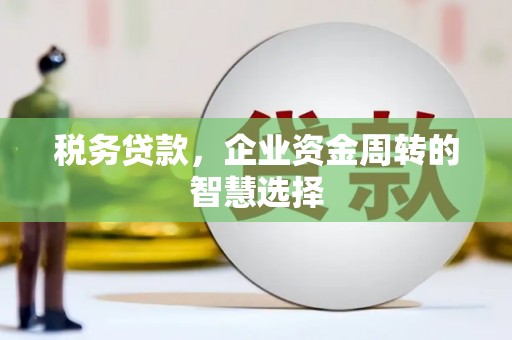 永城税务贷款，企业资金周转的智慧选择