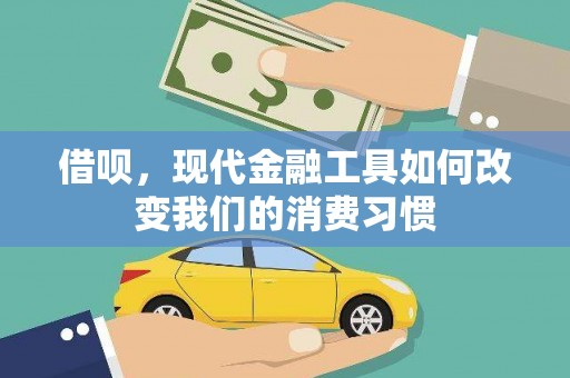永城借呗，现代金融工具如何改变我们的消费习惯