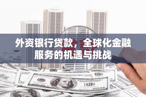 永城外资银行贷款，全球化金融服务的机遇与挑战