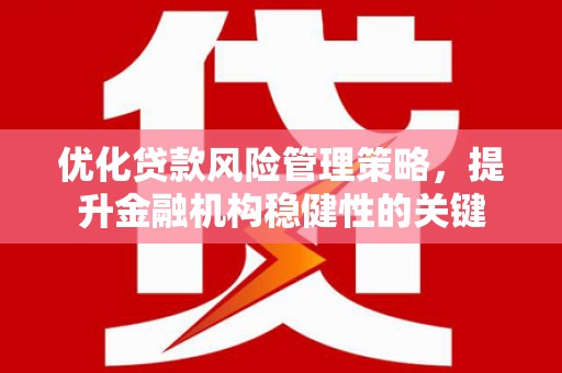 永城优化贷款风险管理策略，提升金融机构稳健性的关键
