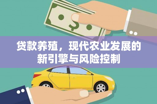 永城贷款养殖，现代农业发展的新引擎与风险控制