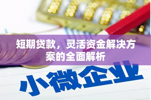 永城短期贷款，灵活资金解决方案的全面解析