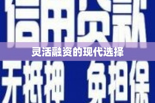 永城灵活融资的现代选择